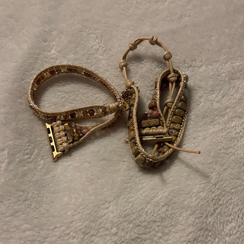 Cape Diablo Beige and Gold Bracelet